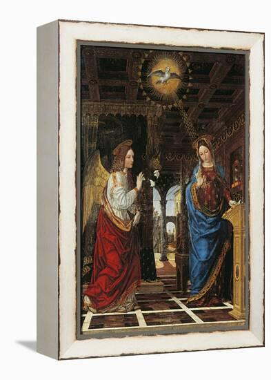 Annunciation-Bergognone-Framed Premier Image Canvas