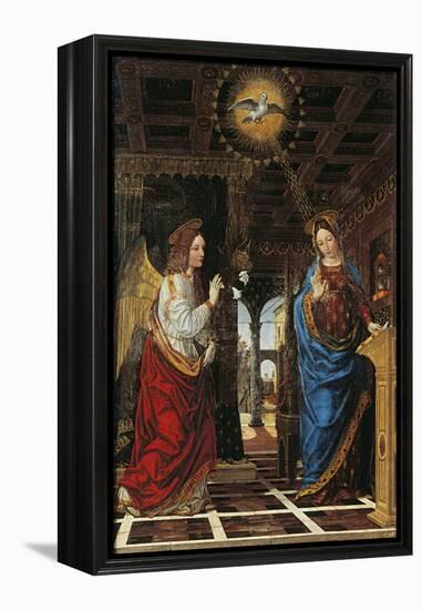 Annunciation-Bergognone-Framed Premier Image Canvas