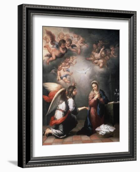 Annunciation-Bartolome Esteban Murillo-Framed Giclee Print