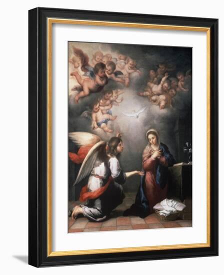 Annunciation-Bartolome Esteban Murillo-Framed Giclee Print