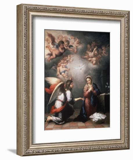 Annunciation-Bartolome Esteban Murillo-Framed Giclee Print