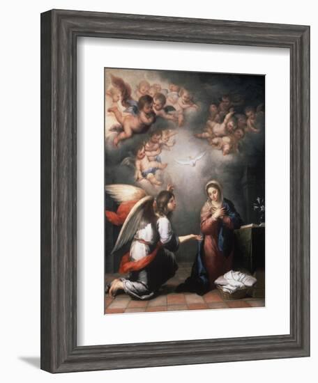 Annunciation-Bartolome Esteban Murillo-Framed Giclee Print
