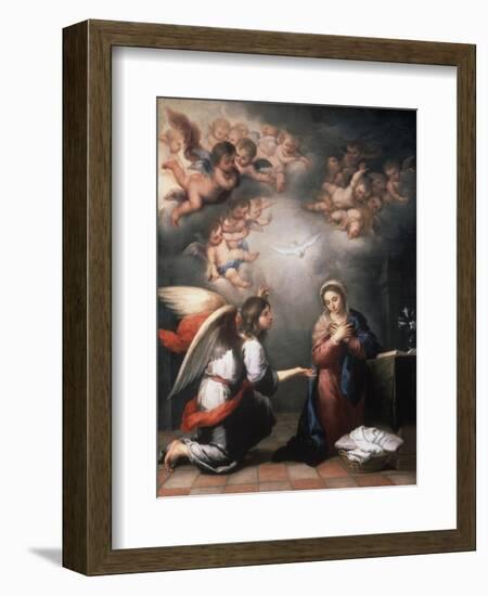 Annunciation-Bartolome Esteban Murillo-Framed Giclee Print