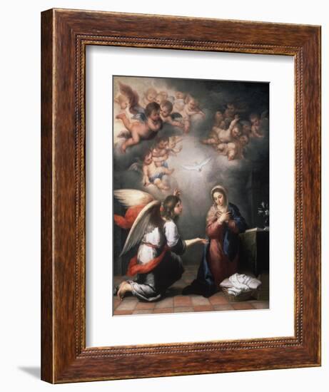 Annunciation-Bartolome Esteban Murillo-Framed Giclee Print