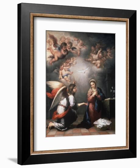 Annunciation-Bartolome Esteban Murillo-Framed Giclee Print