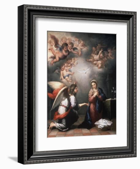 Annunciation-Bartolome Esteban Murillo-Framed Giclee Print