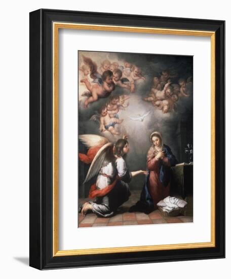 Annunciation-Bartolome Esteban Murillo-Framed Giclee Print