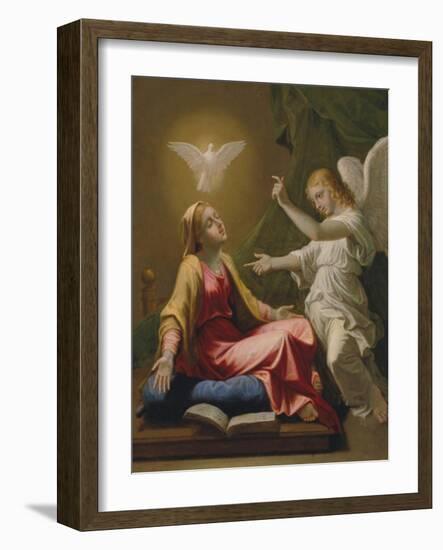 Annunciation-Nicolas Poussin-Framed Giclee Print