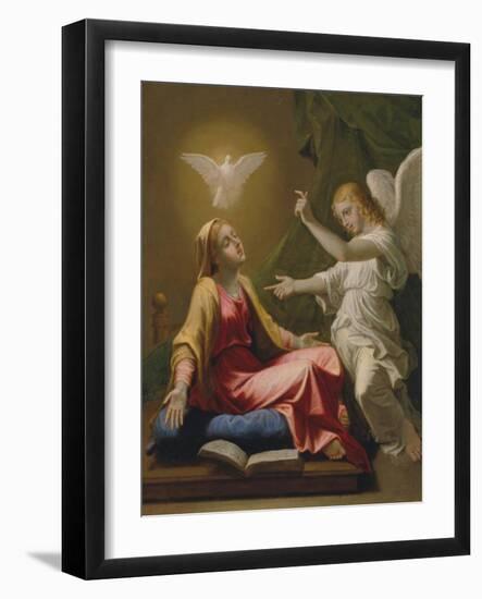 Annunciation-Nicolas Poussin-Framed Giclee Print
