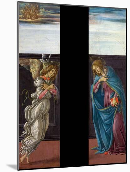 Annunciation-Sandro Botticelli-Mounted Giclee Print