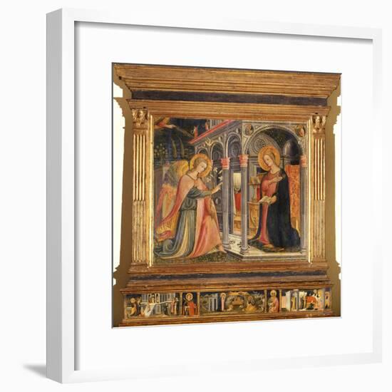 Annunciation-Master of Signa-Framed Giclee Print