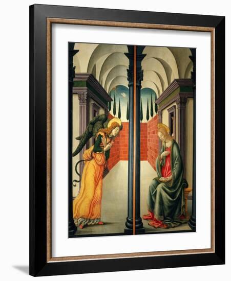 Annunciation-Francesco Botticini-Framed Giclee Print