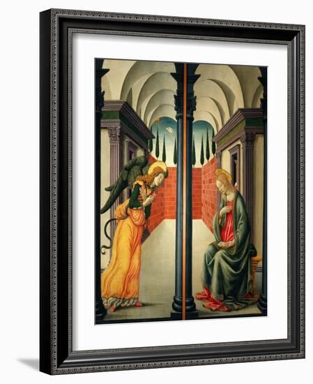 Annunciation-Francesco Botticini-Framed Giclee Print