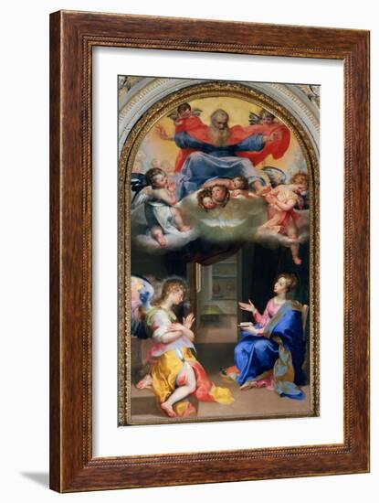 Annunciation-Francesco Vanni-Framed Giclee Print