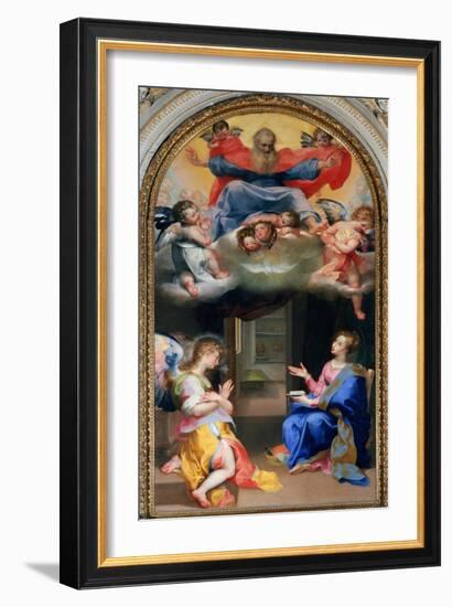 Annunciation-Francesco Vanni-Framed Giclee Print