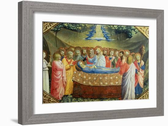 Annunciation-Angelico & Strozzi-Framed Giclee Print