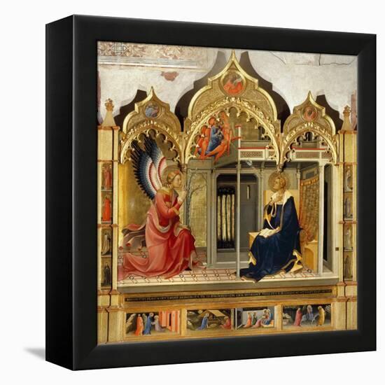 Annunciation-Lorenzo Monaco-Framed Premier Image Canvas