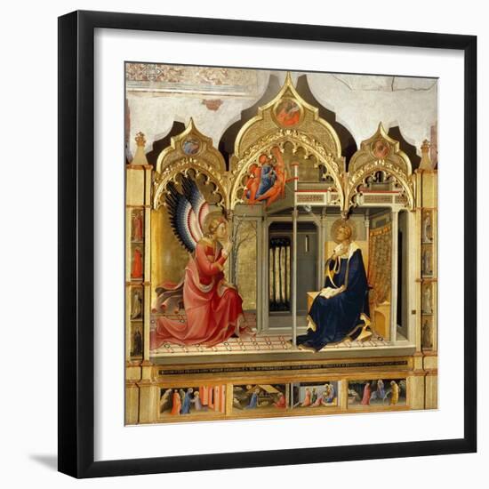 Annunciation-Lorenzo Monaco-Framed Giclee Print