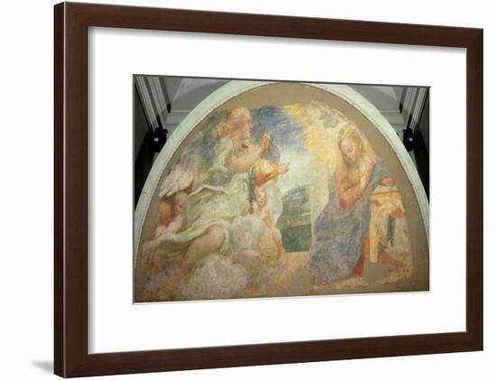 Annunciation-Correggio-Framed Giclee Print