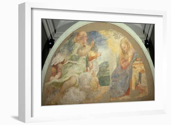 Annunciation-Correggio-Framed Giclee Print