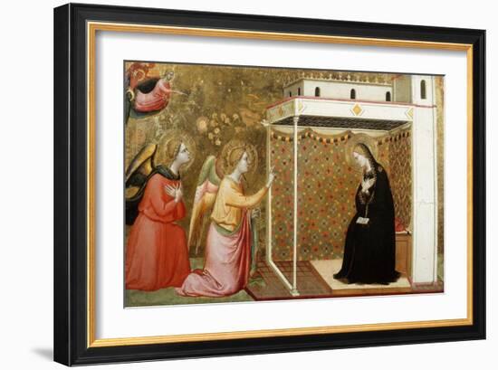 Annunciation-Bernardo Daddi-Framed Giclee Print