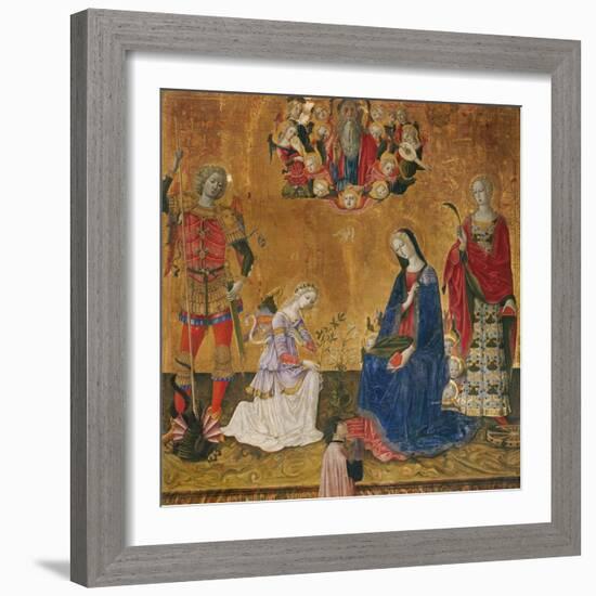 Annunciation-Benvenuto di Giovanni-Framed Giclee Print