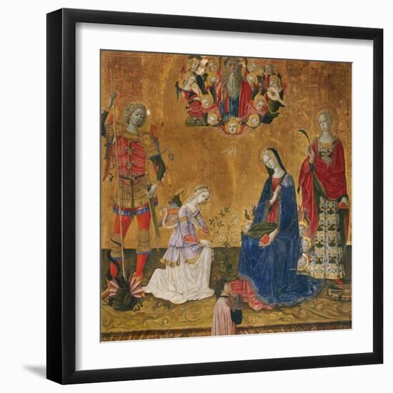 Annunciation-Benvenuto di Giovanni-Framed Giclee Print