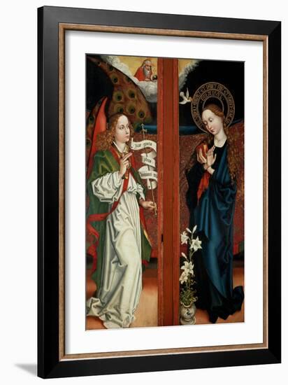 Annunciation-Martin Schongauer-Framed Giclee Print