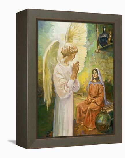 Annunciation-Hal Frenck-Framed Premier Image Canvas