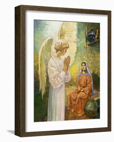 Annunciation-Hal Frenck-Framed Giclee Print