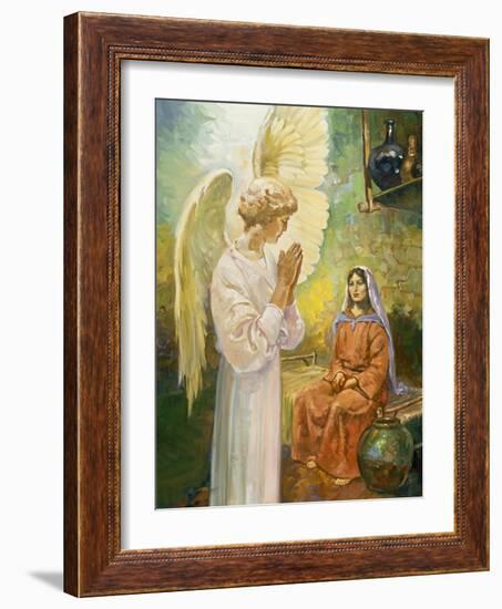 Annunciation-Hal Frenck-Framed Giclee Print