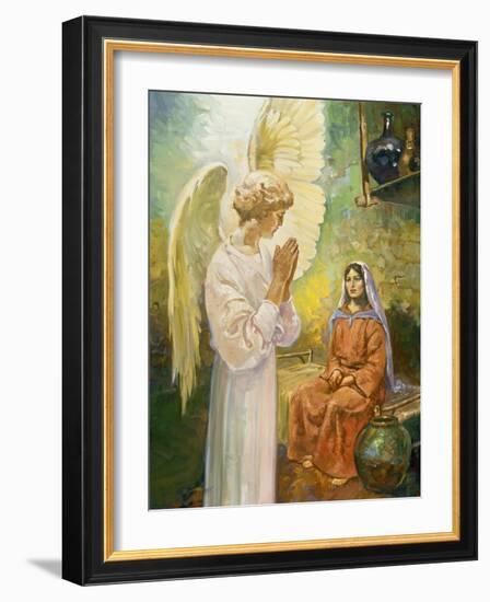 Annunciation-Hal Frenck-Framed Giclee Print