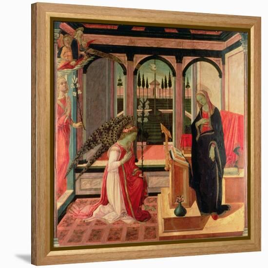 Annunciation-Filippino Lippi-Framed Premier Image Canvas