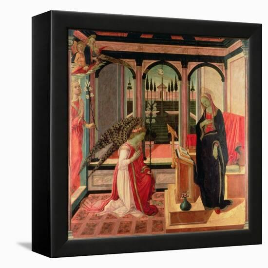 Annunciation-Filippino Lippi-Framed Premier Image Canvas