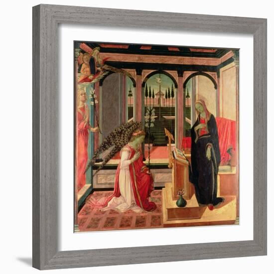 Annunciation-Filippino Lippi-Framed Giclee Print