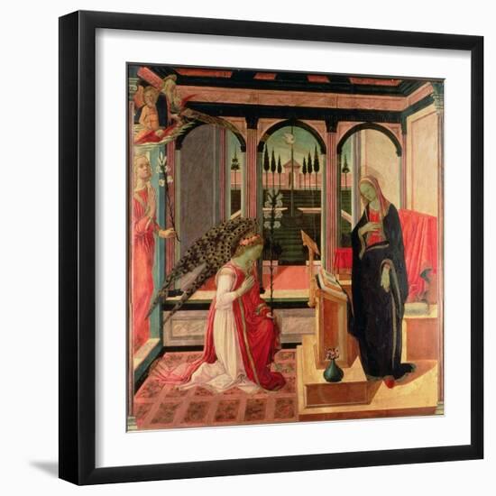 Annunciation-Filippino Lippi-Framed Giclee Print