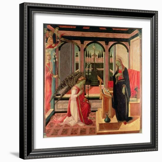 Annunciation-Filippino Lippi-Framed Giclee Print