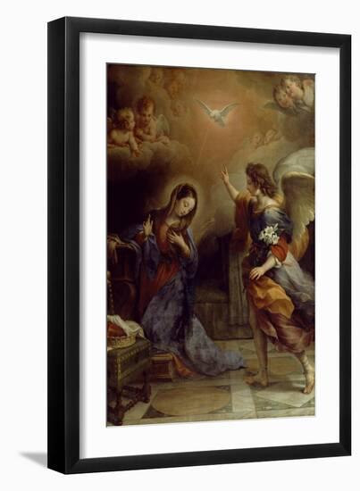 Annunciation-Alban Maria Johannes Berg-Framed Giclee Print