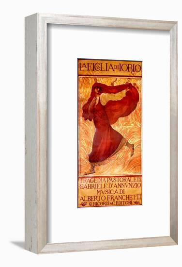 Annunzio Opera Figlia Di Iorio-null-Framed Art Print