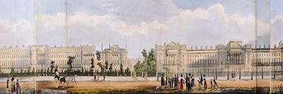 Panoramic view of the area around Regent's Park, London, 1831-Anon-Framed Premier Image Canvas