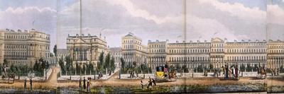 Panoramic view of the area around Regent's Park, London, 1831-Anon-Giclee Print