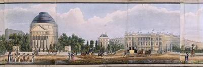 Panoramic view of the area around Regent's Park, London, 1831-Anon-Giclee Print