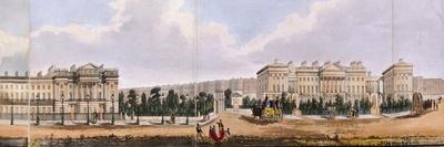 Panoramic view of the area around Regent's Park, London, 1831-Anon-Framed Premier Image Canvas