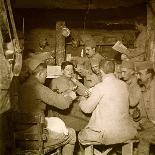 A Moment of Rest, the Game of the Shackle, First World War (Stereoscopic Glass Plate)-Anonymous Anonymous-Giclee Print