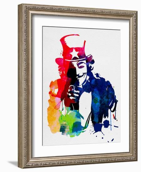 Anonymous Wants You-Lora Feldman-Framed Art Print