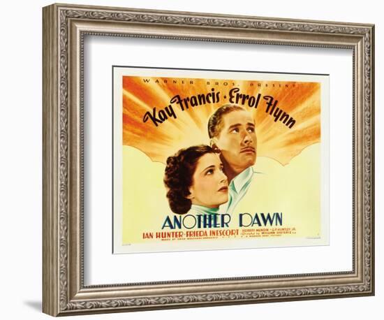 Another Dawn, Kay Francis, Errol Flynn, 1937-null-Framed Premium Giclee Print