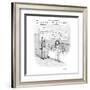 "Another Day in the Salt Mines" - New Yorker Cartoon-Roz Chast-Framed Premium Giclee Print