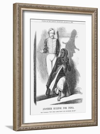 Another Eclipse for India, 1868-John Tenniel-Framed Giclee Print