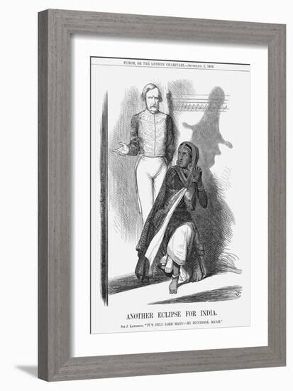 Another Eclipse for India, 1868-John Tenniel-Framed Giclee Print