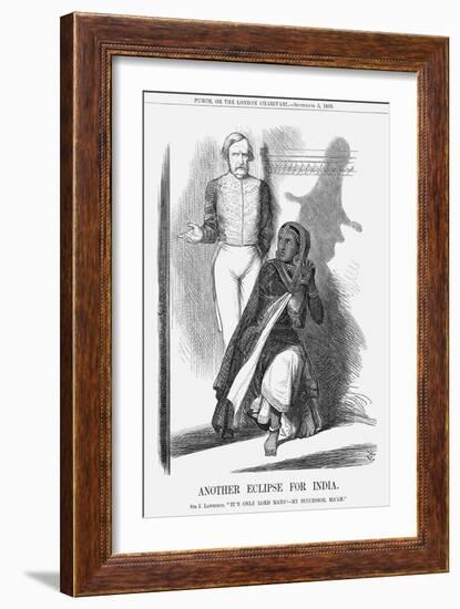 Another Eclipse for India, 1868-John Tenniel-Framed Giclee Print